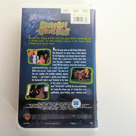 Scooby-Doo and the Witch's Ghost VHS 1999, Warner Brothers Family Entertainment - Picture 3 of 13